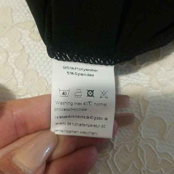 COOLRUN Women's Tennis Dress with Built-in Bra Sleeveless Exercise Workout XL - Picture 14 of 15